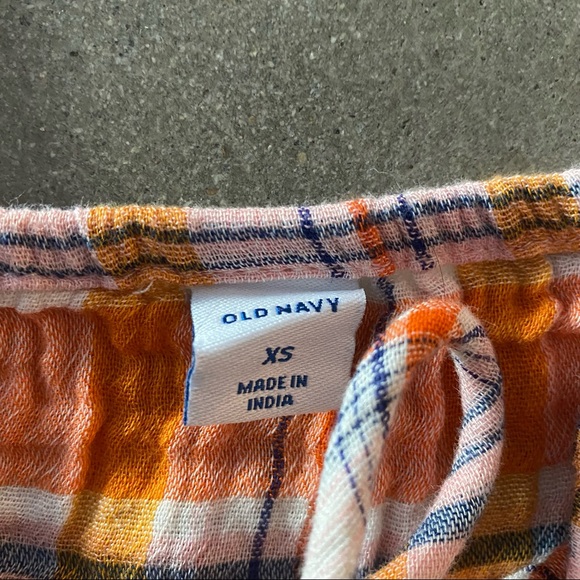 plaid flowy tank top - Picture 4 of 4